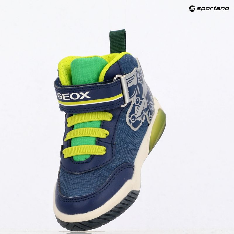 Buty dziecięce Geox Inek navy/lime green 10