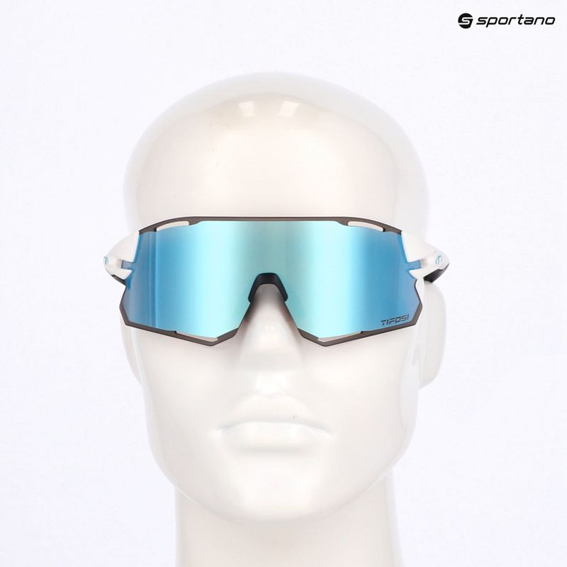 Okulary przeciwsłoneczne Tifosi Rail Race Clarion matte white/clarion blue/clear 8