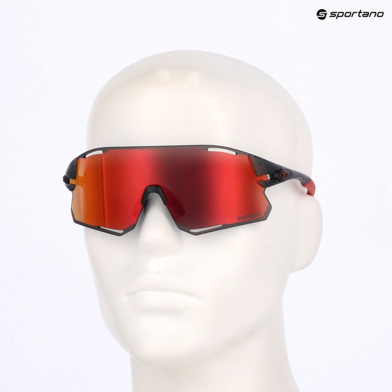 Okulary przeciwsłoneczne Tifosi Rail Race Clarion satin vapor/clarion red/clear 8