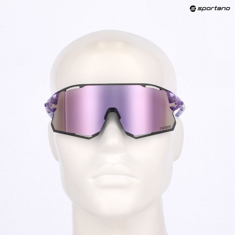 Okulary przeciwsłoneczne Tifosi Rail Race Clarion crystal purple/clarion purple/clear 8