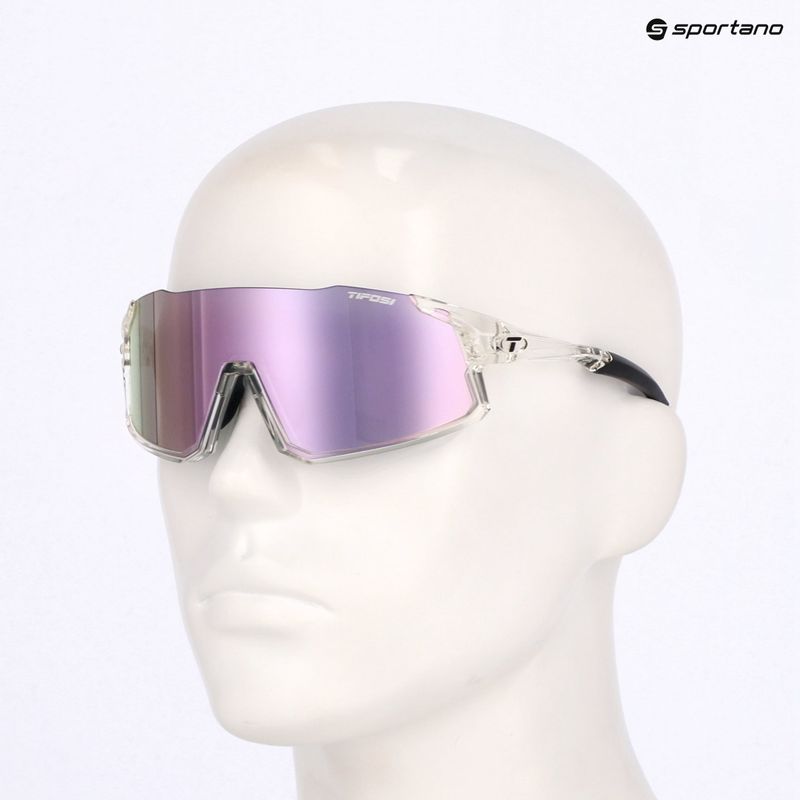 Okulary przeciwsłoneczne Tifosi Stash Clarion crystal clear/purple/ac red/clear 8