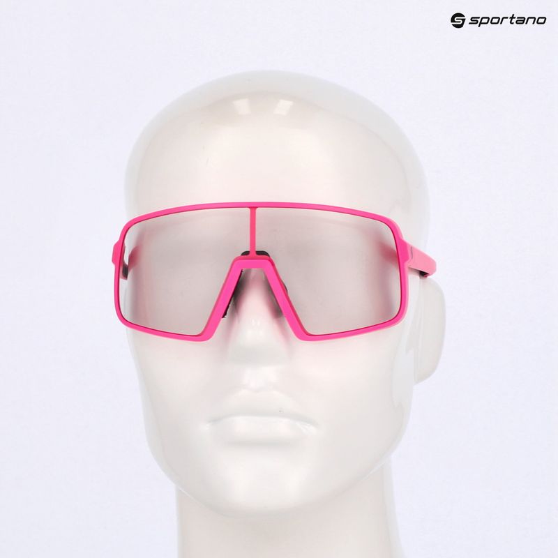 Okulary przeciwsłoneczne SCOTT Torica LS acid pink/grey light sensitive 8
