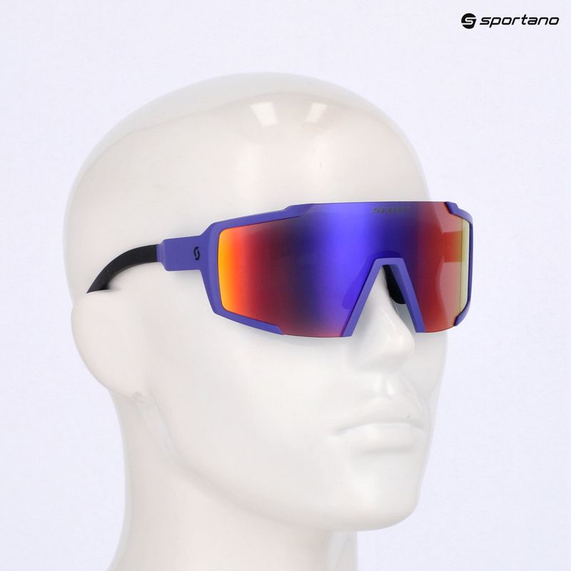 Okulary przeciwsłoneczne SCOTT Shield Compact ultra purple/teal chrome 7