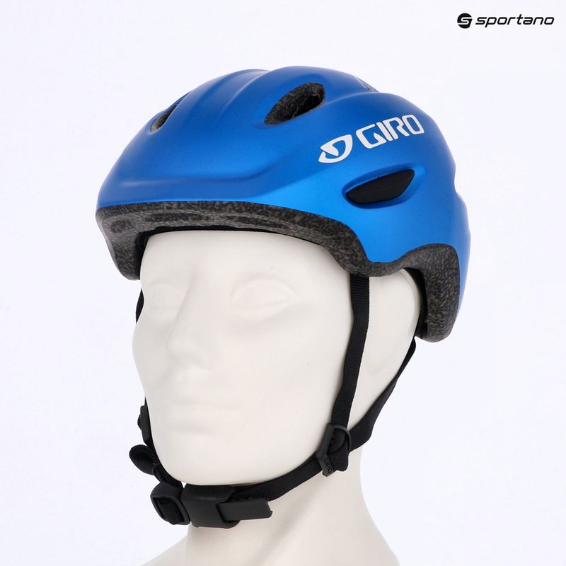 Kask rowerowy dziecięcy Giro Scamp Jr matte ano blue 12