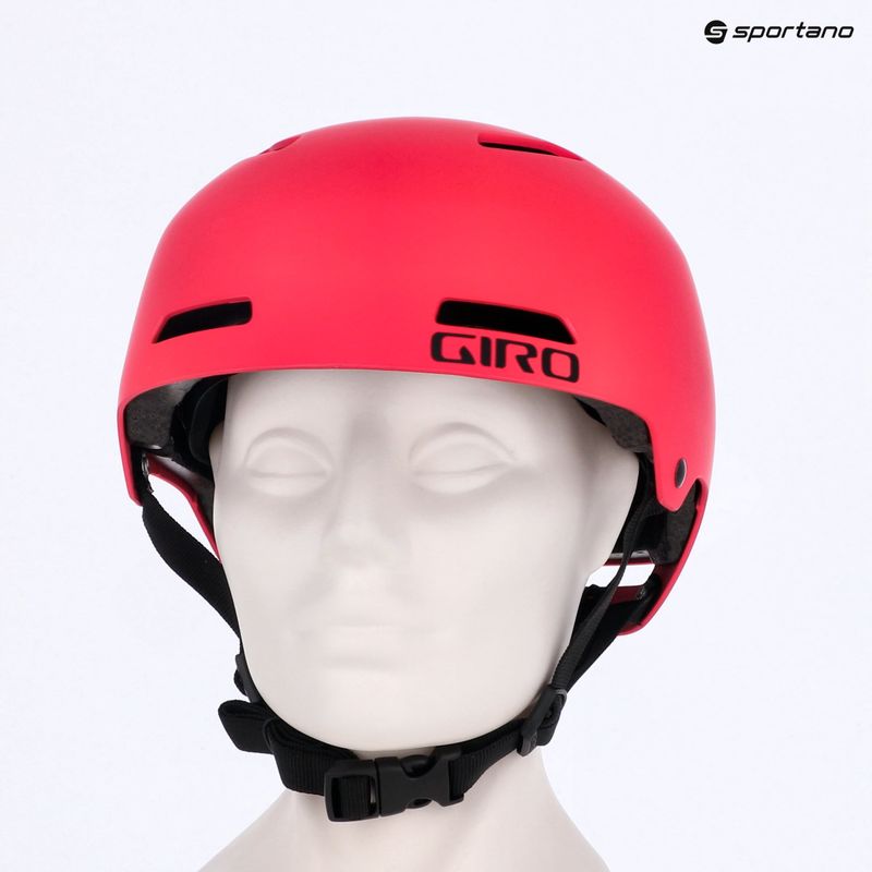 Kask rowerowy dziecięcy Giro Dime FS Jr matte bright red 11