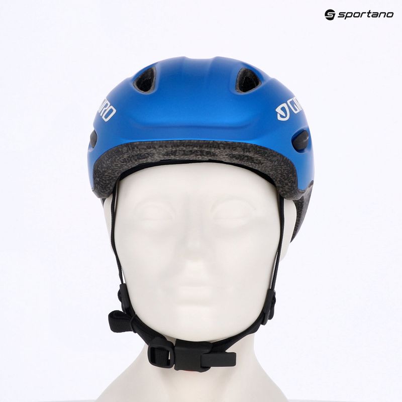 Kask rowerowy dziecięcy Giro Scamp Integrated Mips Jr matte ano blue 8