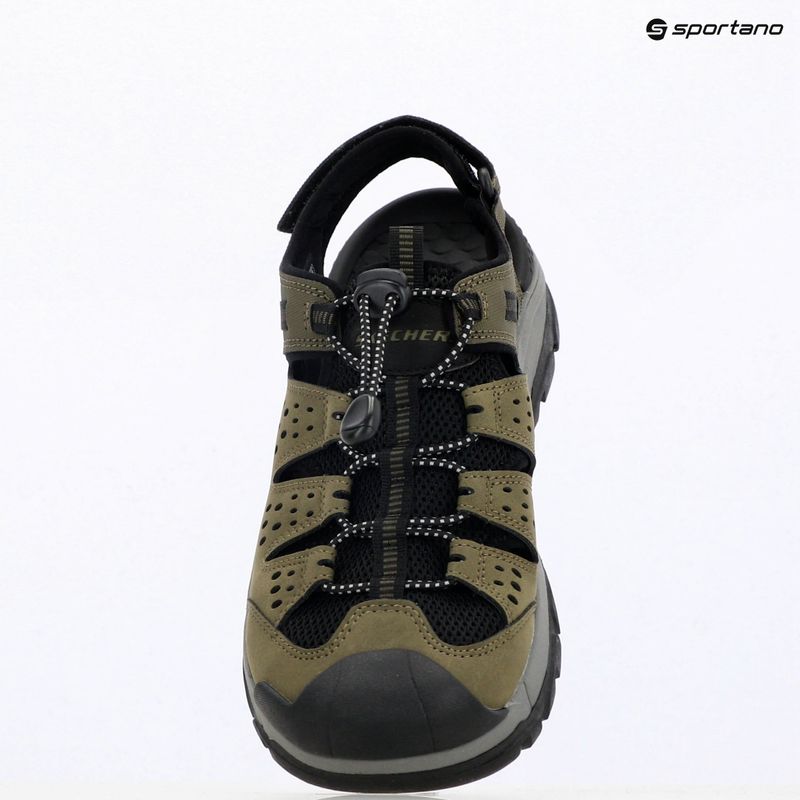 Sandały męskie SKECHERS Tresmen Menard olive 9