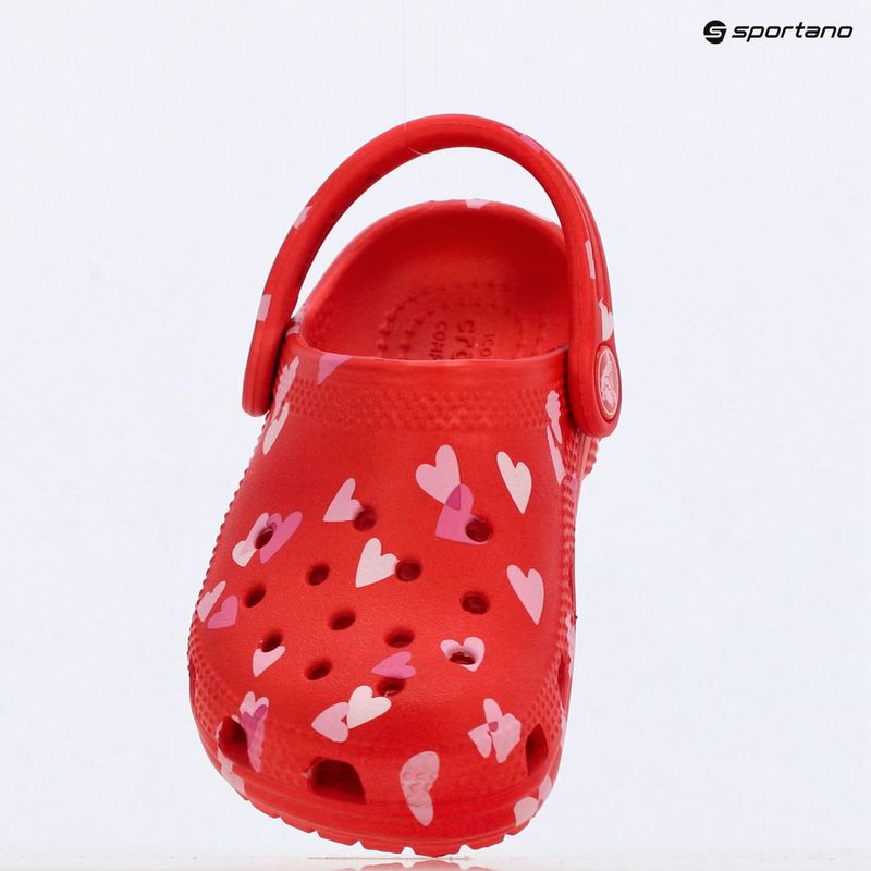 Klapki dziecięce Crocs VDay Clog Toddler cherry red 10