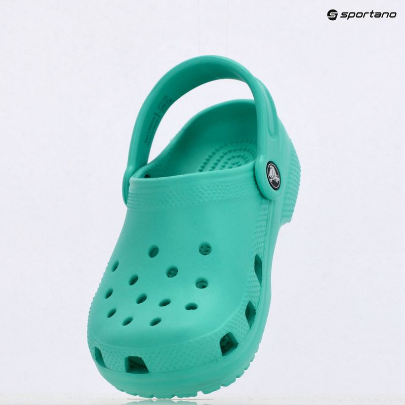 Klapki dziecięce Crocs Classic Clog Kids lagoon 15