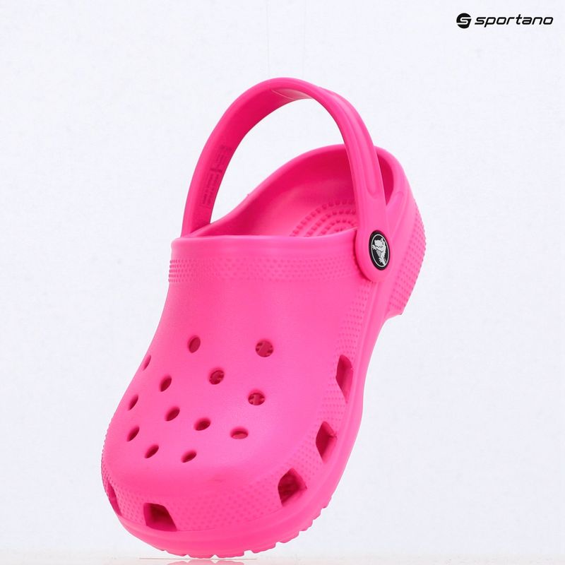 Klapki dziecięce Crocs Classic Clog Kids pink crush 12