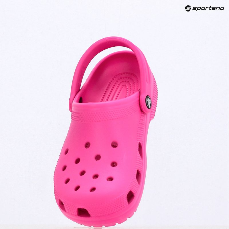 Klapki Crocs Classic pink crush 8