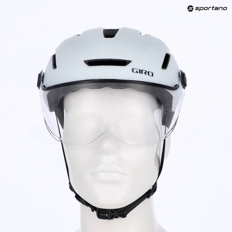 Kask rowerowy Giro Evoke Shield Integrated MIPS matte chalk 14