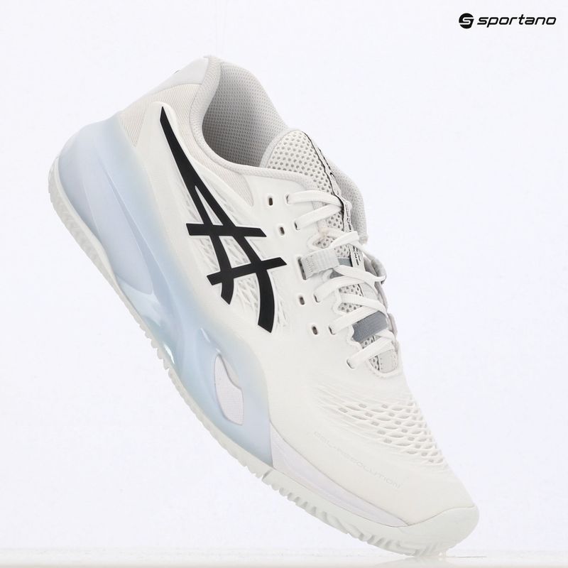 Buty do tenisa męskie ASICS Gel-Resolution X Clay white/ black 15