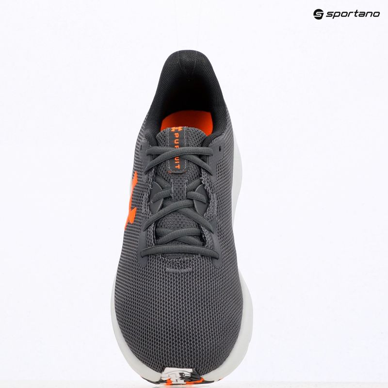Buty do biegania męskie Under Armour Charged Pursuit 4 castlerock/anthracite/blaze orange 9