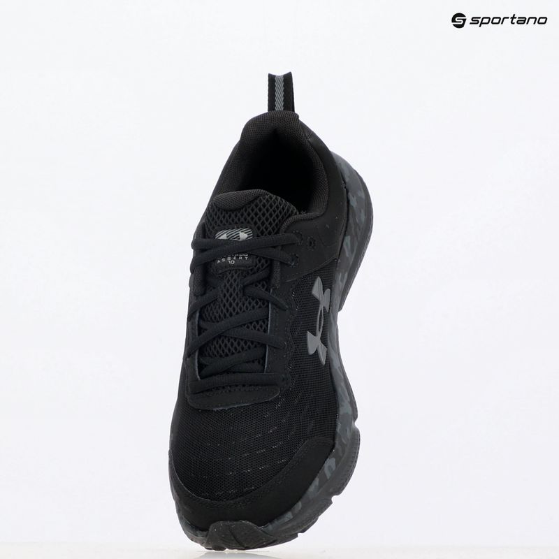 Buty do biegania męskie Under Armour Charged Assert 10 Camo black/black/pitch gray 6
