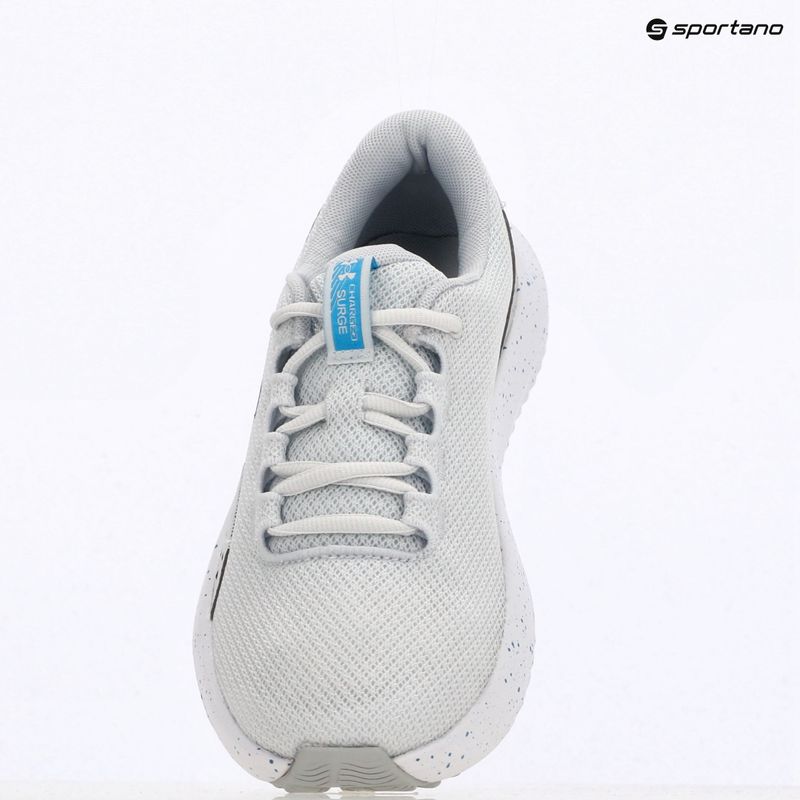 Buty do biegania damskie Under Armour Charged Surge 4 distant gray/halo gray/ether blue 14