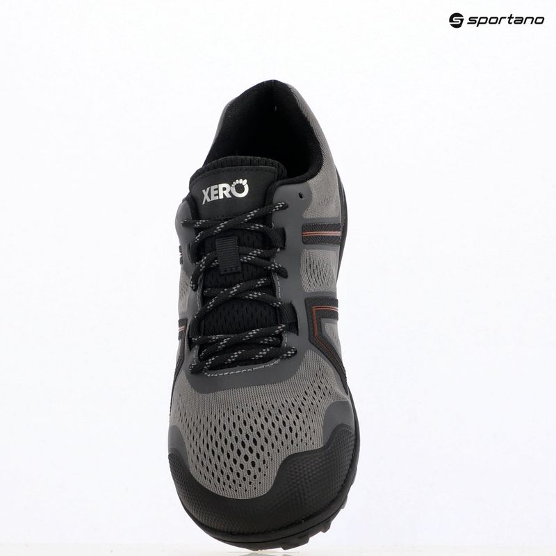 Buty barefoot męskie Xero Shoes Mesa Trail II steel gray/orange 9