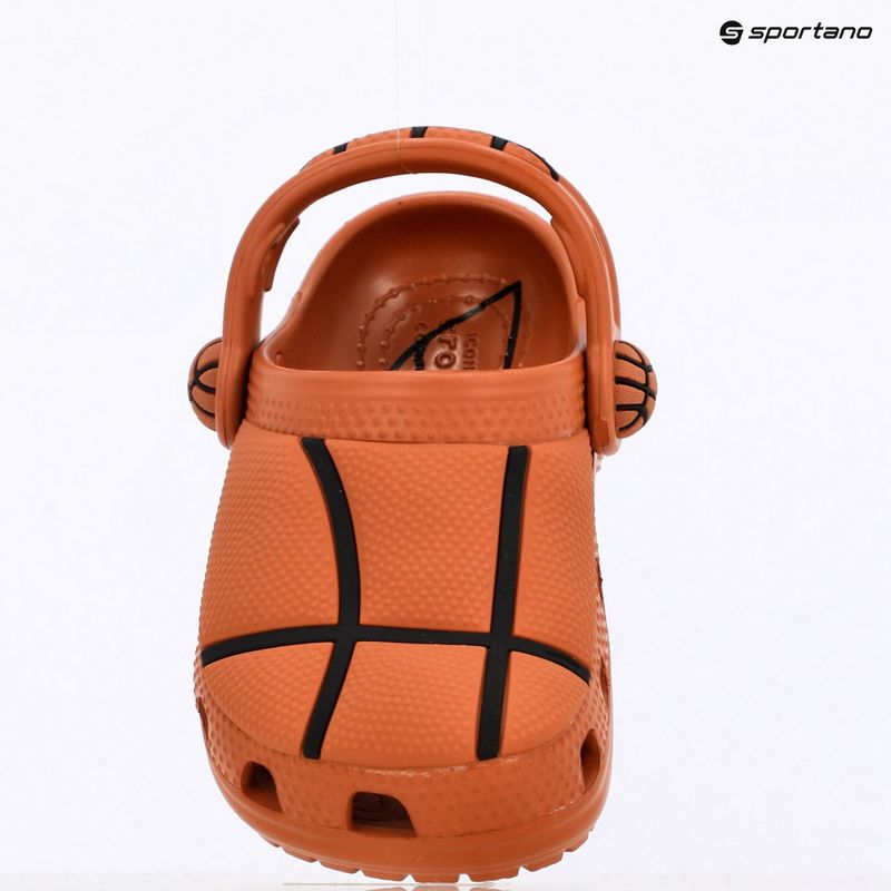 Klapki dziecięce Crocs Classic Basketball Clog Toddler sienna 11