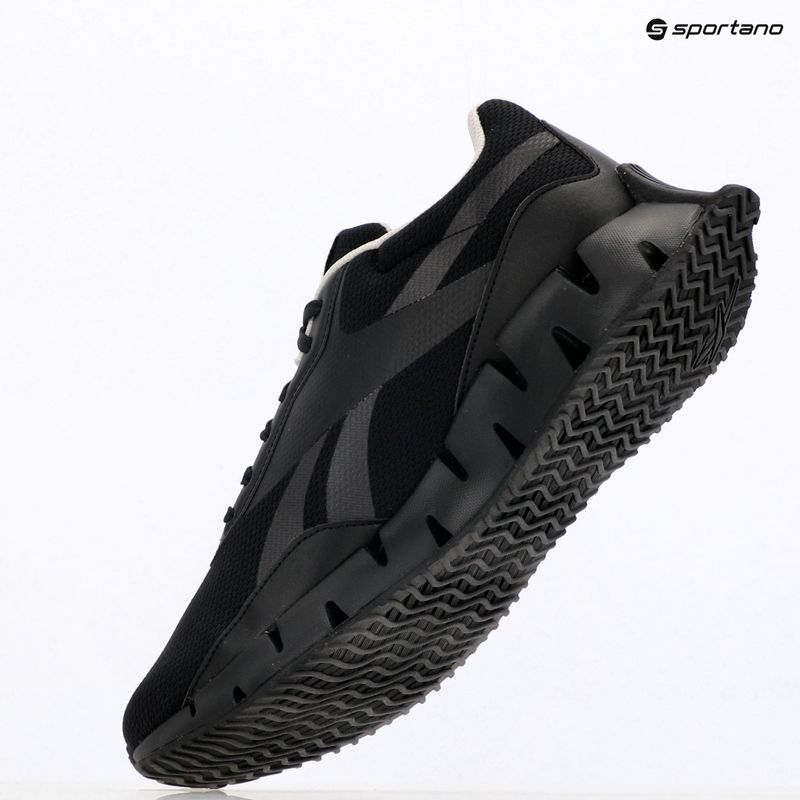 Buty do biegania męskie Reebok Zig Dynamica STR black/washed black/mist grey 9