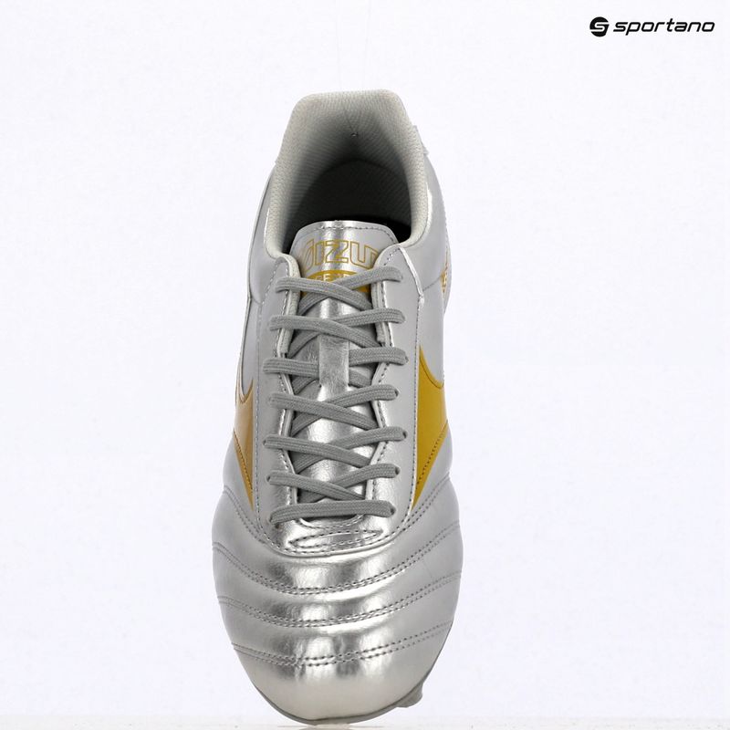 Buty piłkarskie Mizuno Morelia II Club Md galaxy silver/gold/gold 9