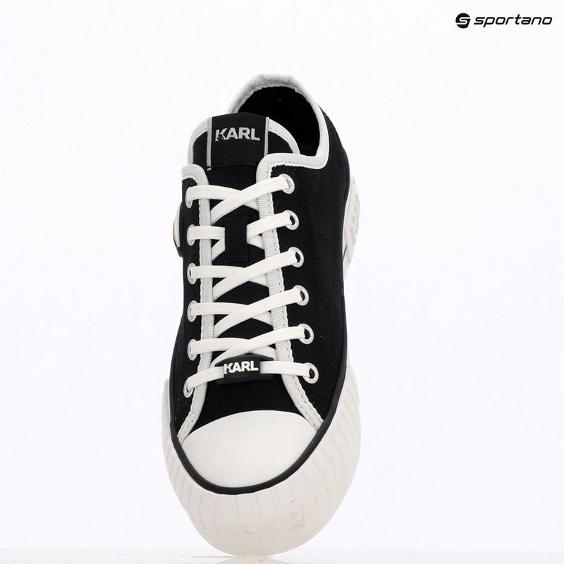 Trampki damskie KARL LAGERFELD Kampus Max Nft black canvas 9