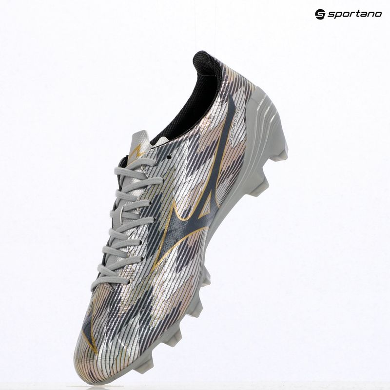 Buty piłkarskie męskie Mizuno α II Pro Md galaxy silver/8605 c/gold 11