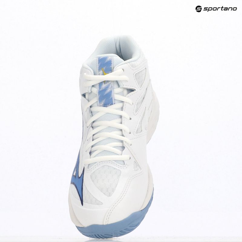 Buty do siatkówki Mizuno Thunder Blade Z Mid white/bellwether blue/bel air blue 9