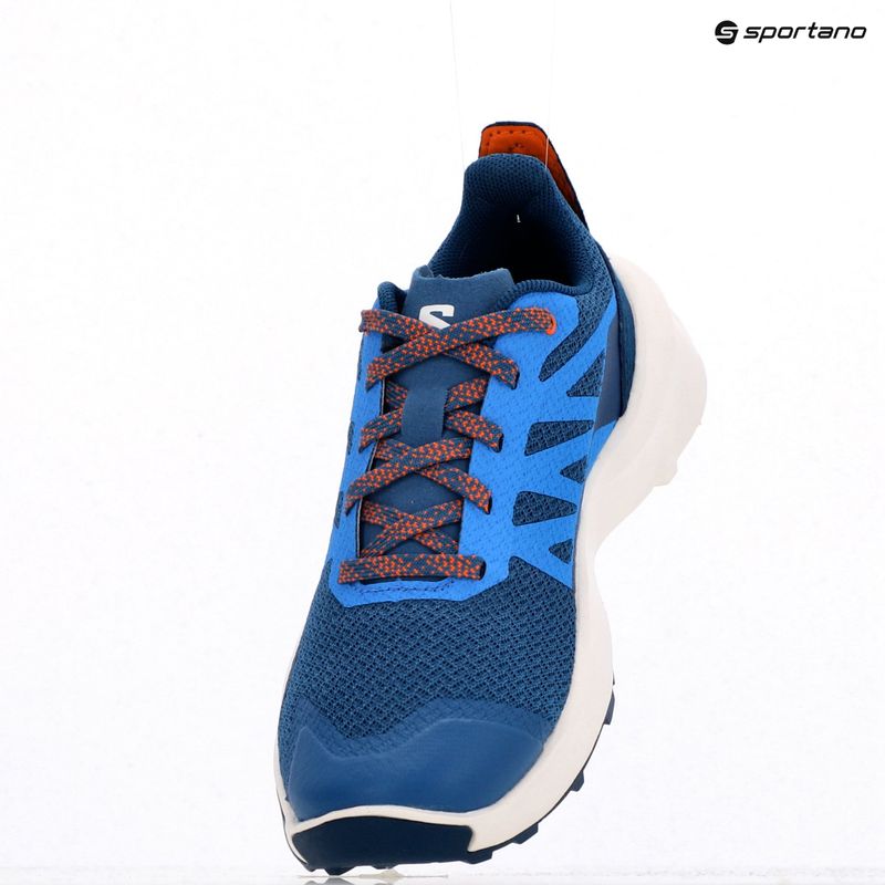 Buty turystyczne dziecięce Salomon Patrol dark blue/french blue/white 16