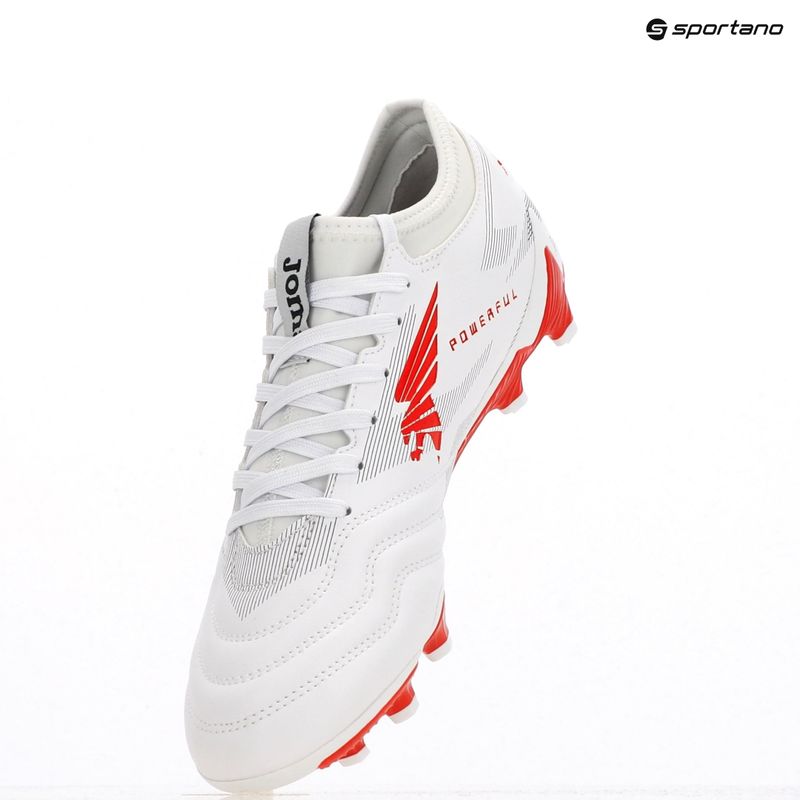 Buty piłkarskie męskie Joma Powerful FG white 15
