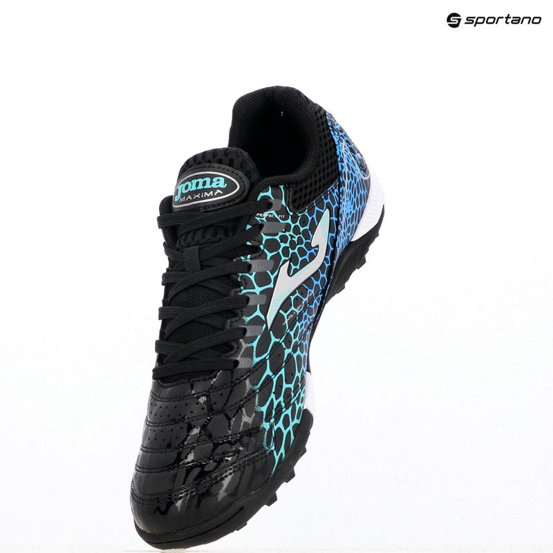 Buty piłkarskie męskie Joma Maxima TF black/turquoise 9