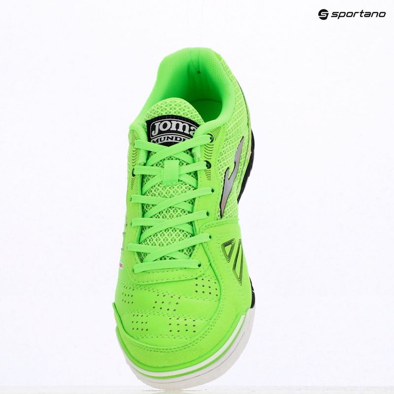 Buty piłkarskie męskie Joma Mundial IN fluor green 9