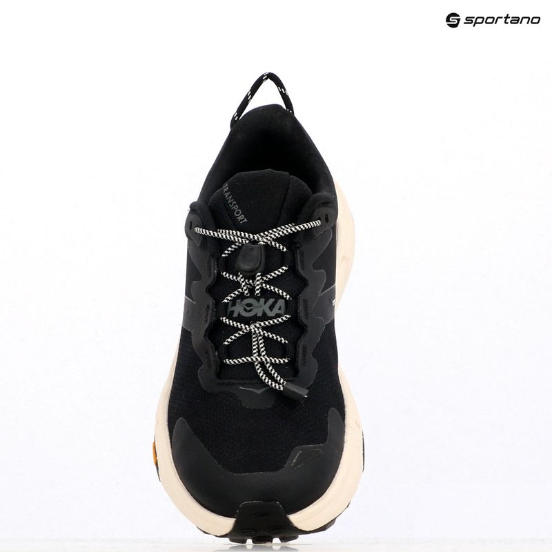 Buty damskie HOKA Transport black/alabaster 18