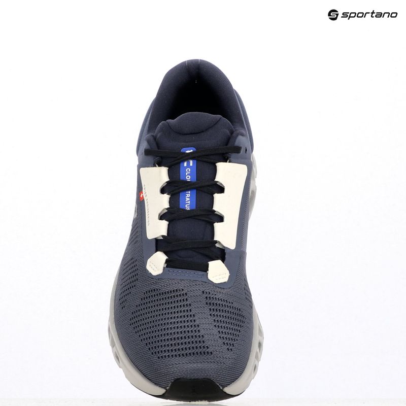 Buty do biegania męskie On Running Cloudstratus 3 metal/glacier 9