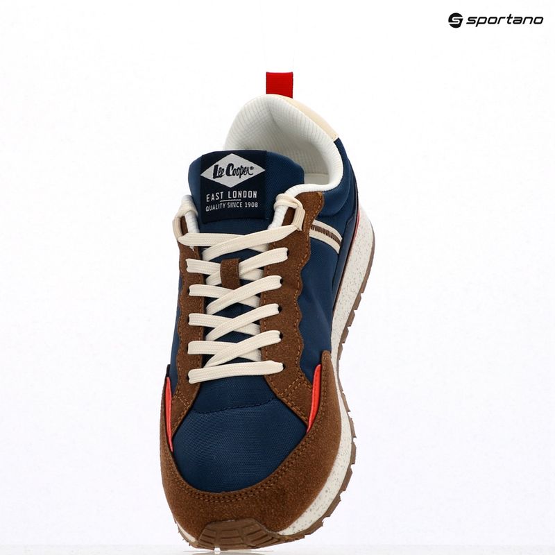 Buty męskie Lee Cooper LCW-25-03-3382MA brown/navy 9