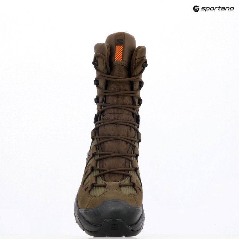 Buty turystyczne Salomon Quest Tracker High GTX earth brown/green 16