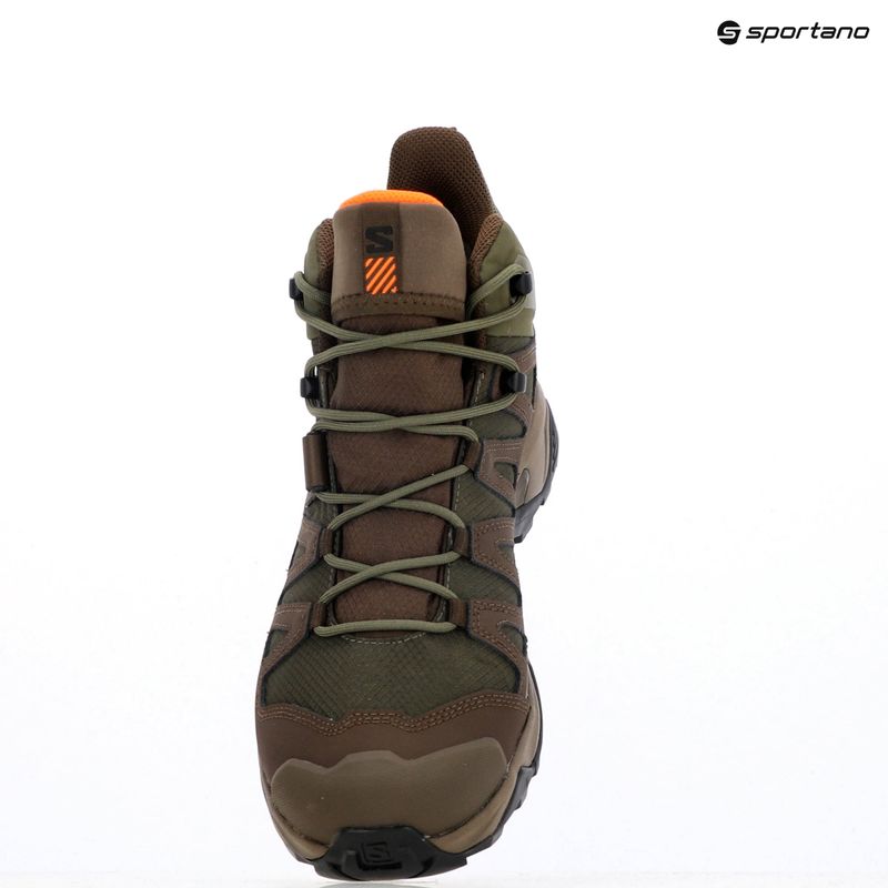 Buty trekkingowe męskie Salomon X Ultra Tracker GTX green/earth brown/sharkskin 18