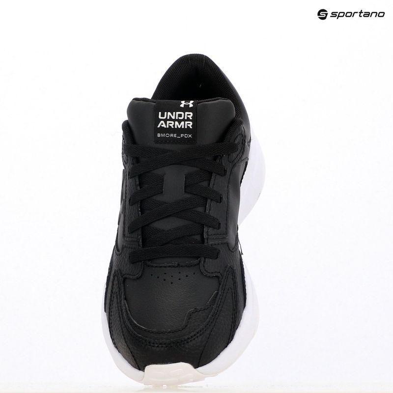 Buty treningowe męskie Under Armour Edge Leather black/black/white 9
