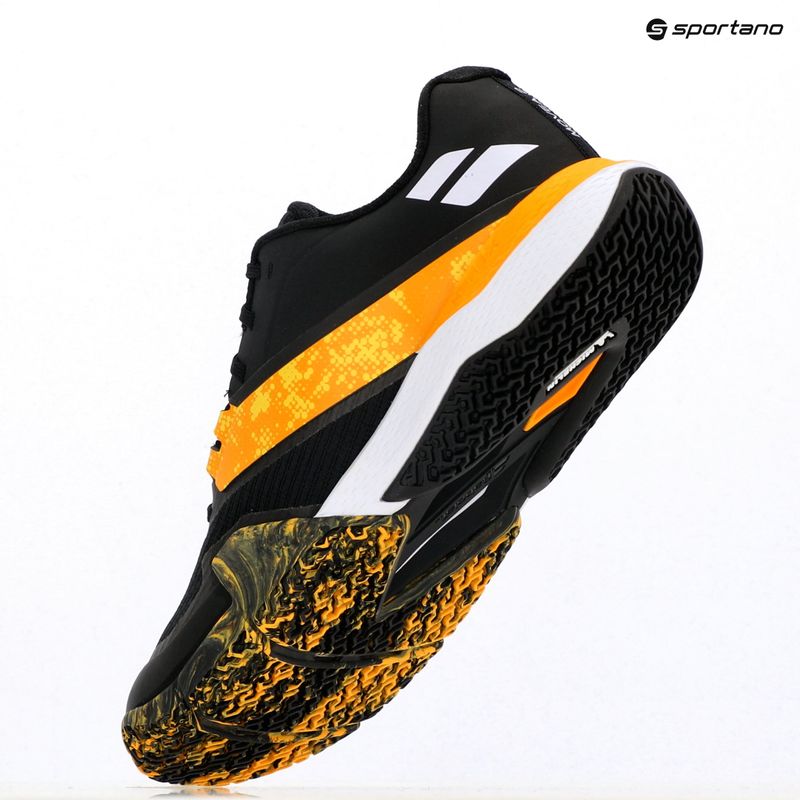 Buty do padla męskie Babolat Movea 2 black/ saffron 14