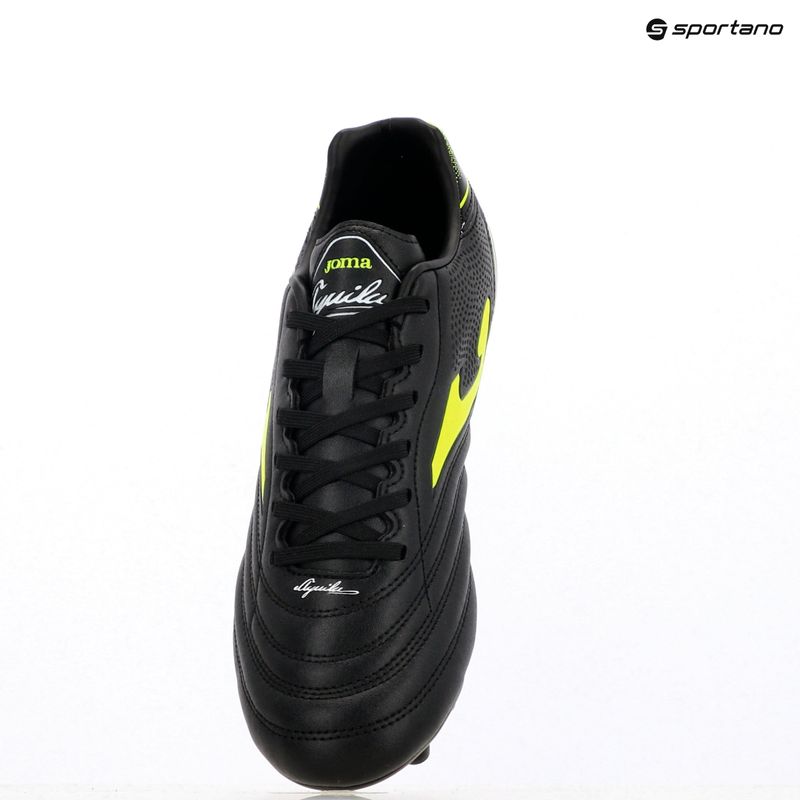 Buty piłkarskie męskie Joma Aguila FG black/yellow 15