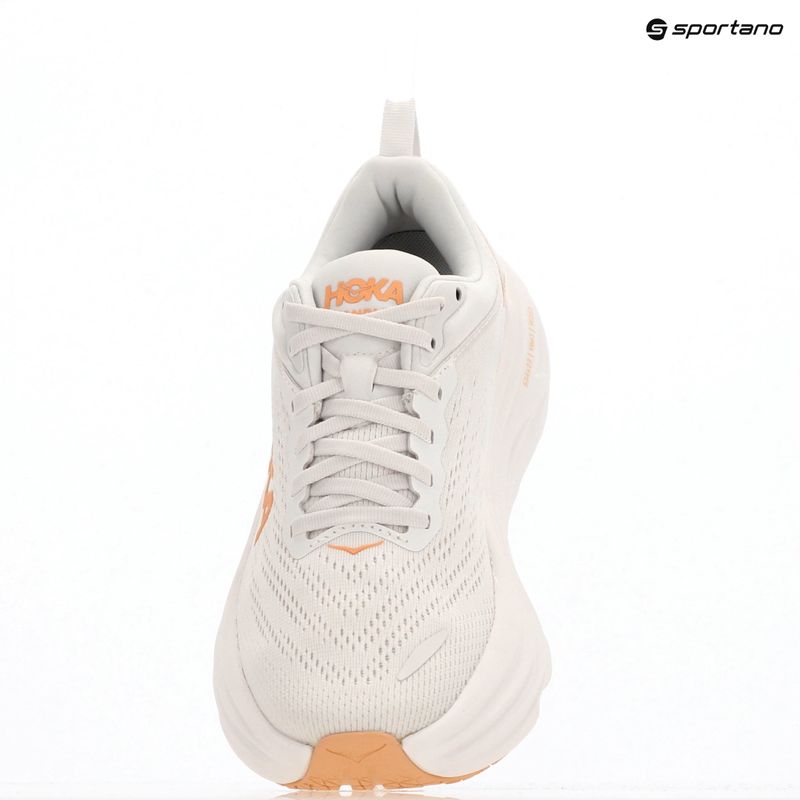 Buty do biegania damskie HOKA Bondi 8 white/cantaloupe 13