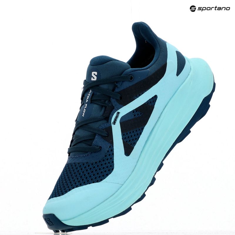 Buty do biegania damskie Salomon Ultra Flow GTX deep dive/tanager turquoise/carbon 15