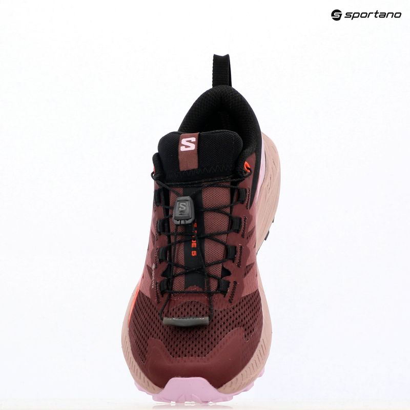 Buty do biegania damskie Salomon Sense Ride 5 GTX catawba grape/orchid bouquet/cherry tomato 14