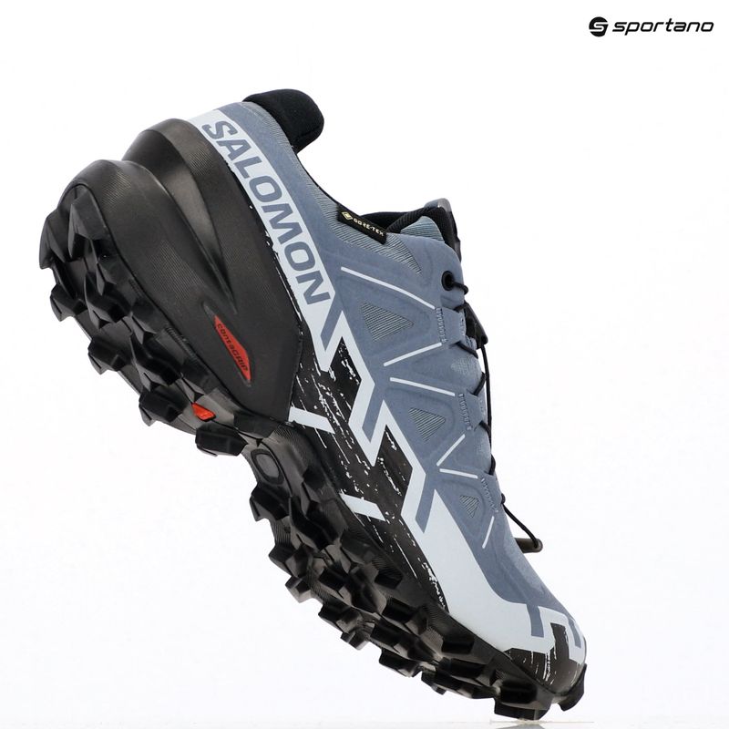 Buty do biegania damskie Salomon Speedcross 6 GTX flint/black/heat 15