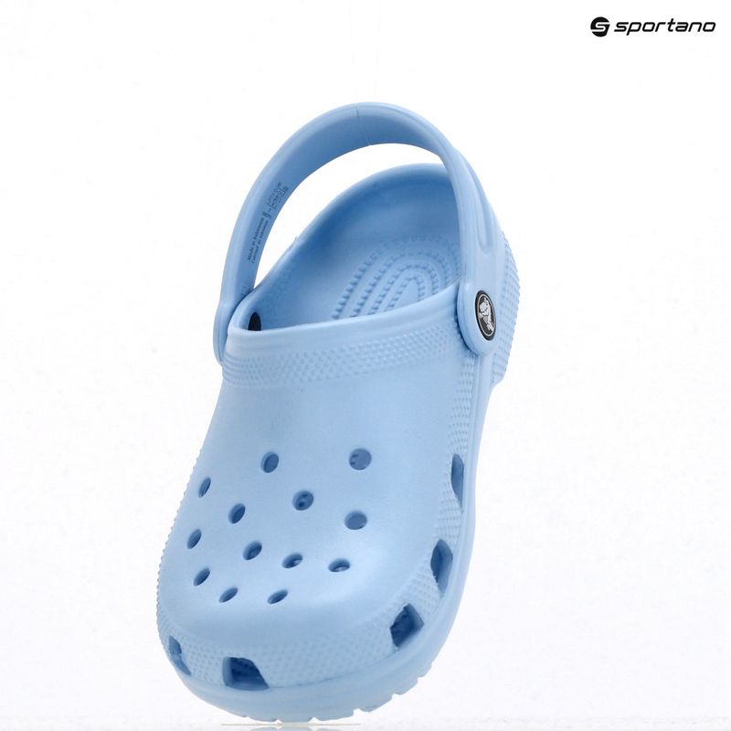 Klapki dziecięce Crocs Classic Clog Kids blue calcite 8