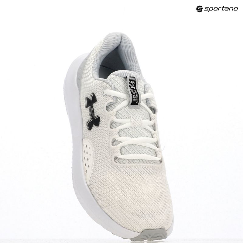 Buty do biegania męskie Under Armour Charged Surge 4 white/halo gray/black 6