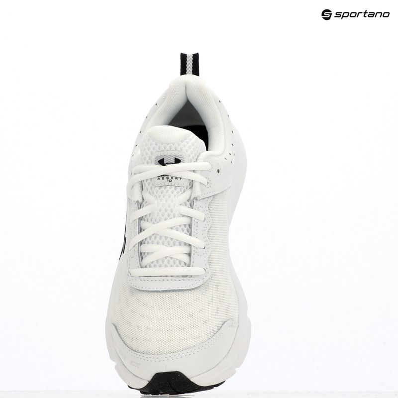 Buty do biegania męskie Under Armour Charged Assert 10 white/black/black 14