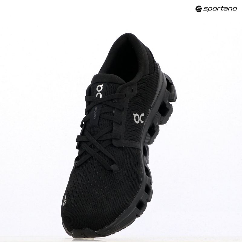 Buty do biegania męskie On Running Cloud X 4 black/eclipse 9