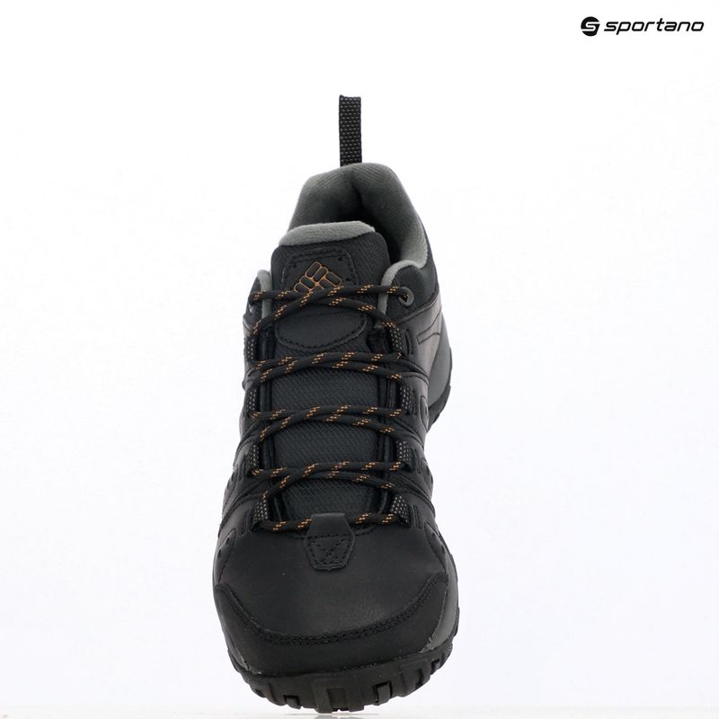 Buty turystyczne męskie Columbia Woodburn II Waterproof black/caramel 18