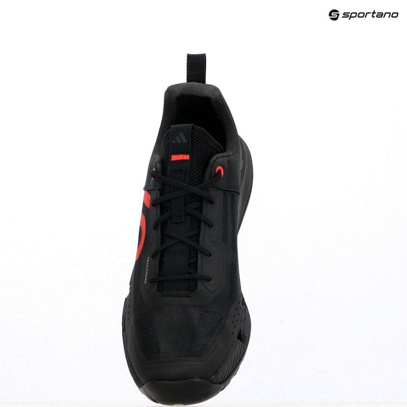 Buty rowerowe platformy męskie adidas FIVE TEN Trailcross LT core black/pure ruby/grey three 9