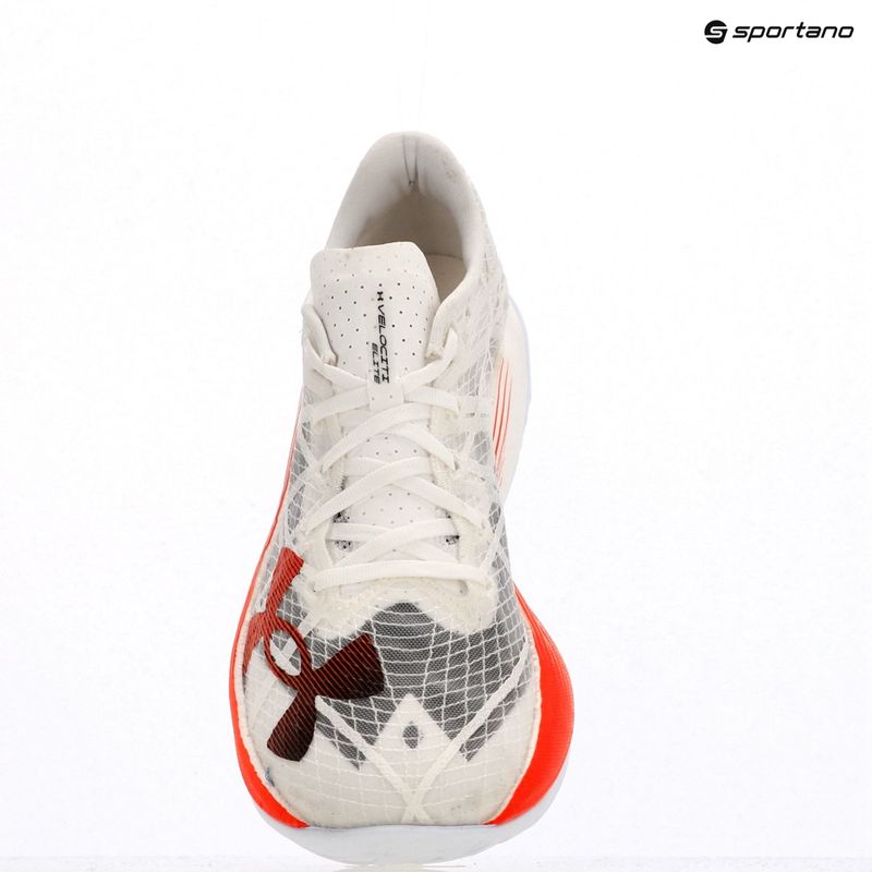 Buty do biegania męskie Under Armour Velocity Elite 2 white/ares red/black 9